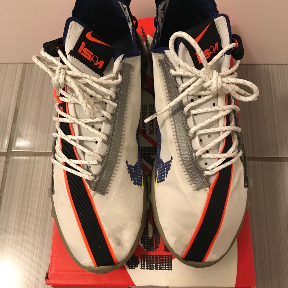 NIKE Nike React WR ISPA Summit White/Royal Blue.